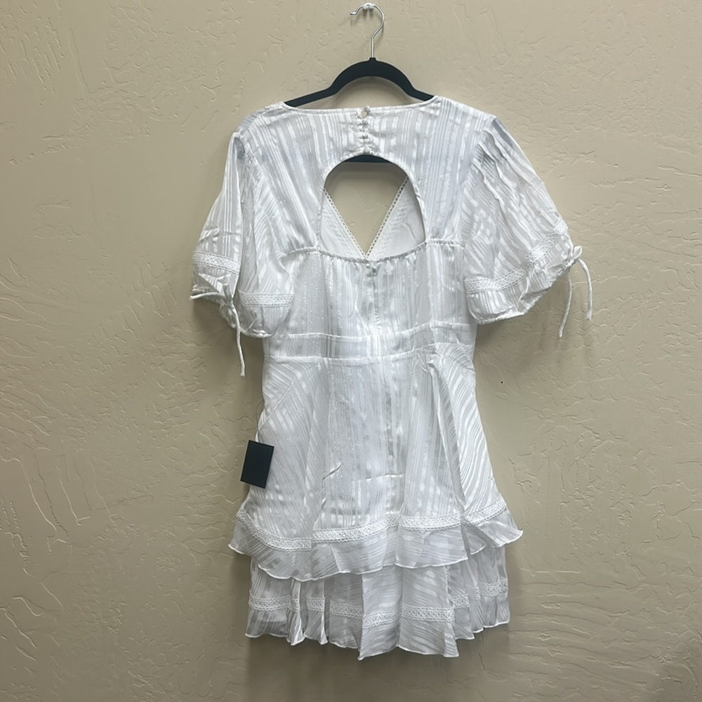Lulus White High Low Dress NWT - Picture 7 of 8